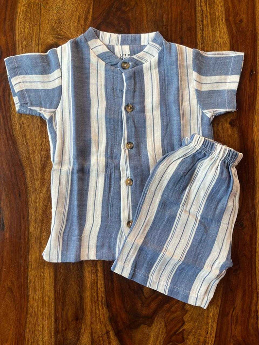 Muslin Collared Co-Ord Set