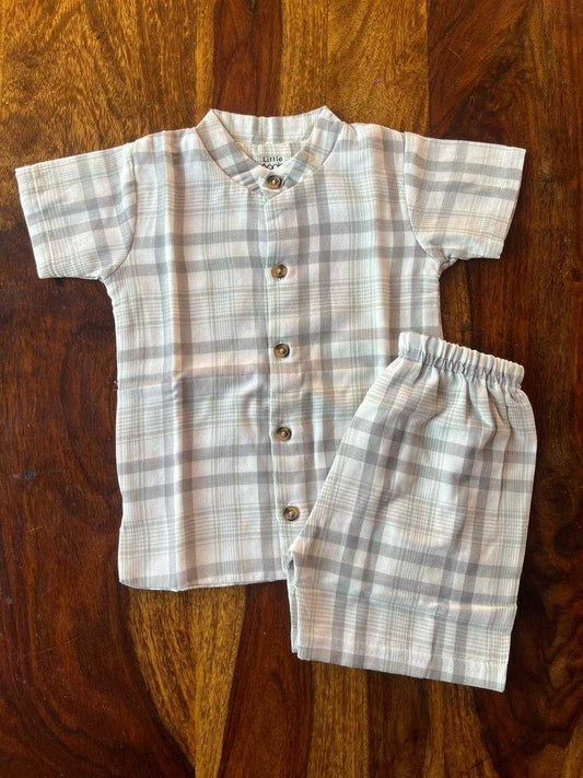 Muslin Collared Co-Ord Set