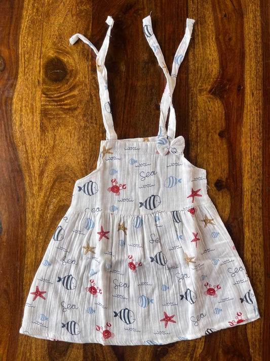 Organic Muslin Knot Frock