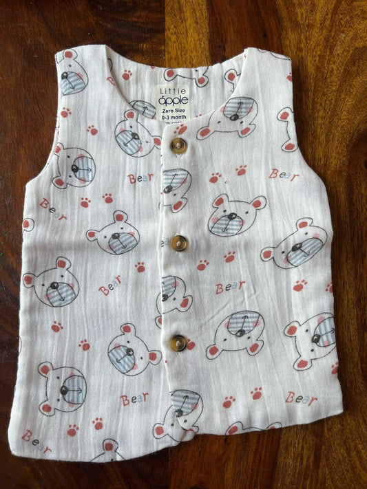 Pure Organic Muslin Cotton Jabla