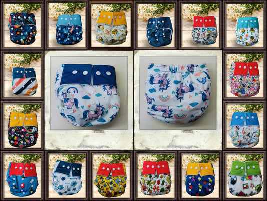 Cotton Diapers - Free size