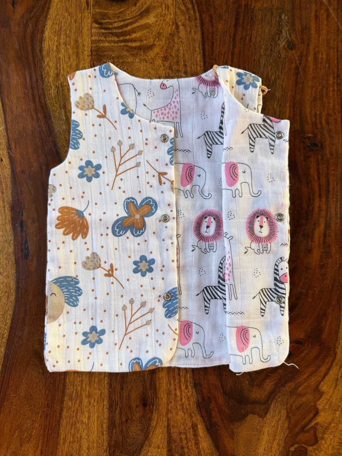 Reversible Organic Muslin Jabla