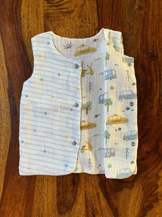 Reversible Organic Muslin Jabla