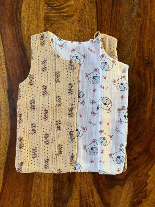 Reversible Organic Muslin Jabla