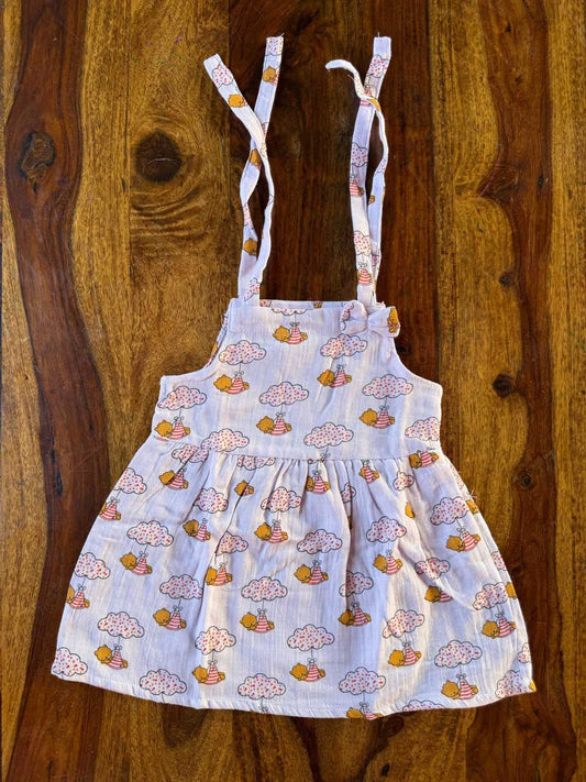 Organic Muslin Knot Frock