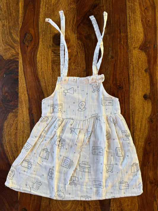 Organic Muslin Knot Frock