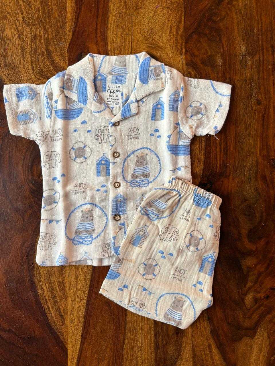 Muslin Collared Co-Ord Set