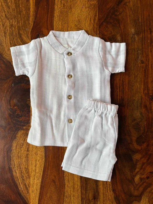 Muslin Collared Co-Ord Set
