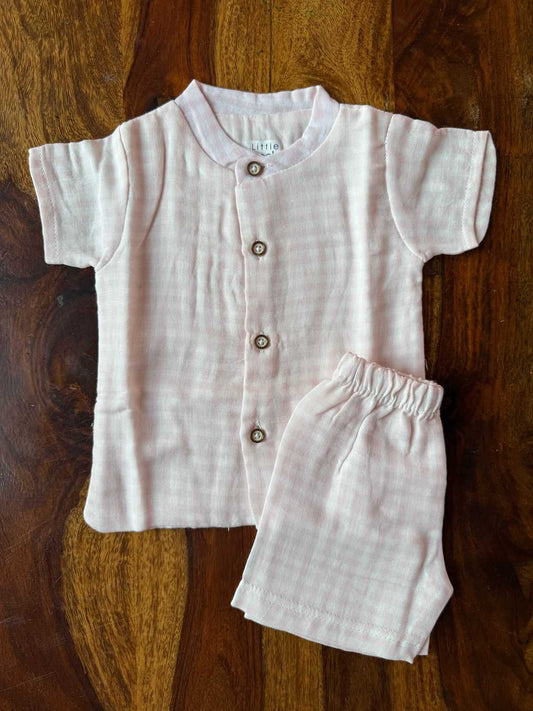 Muslin Collared Co-Ord Set