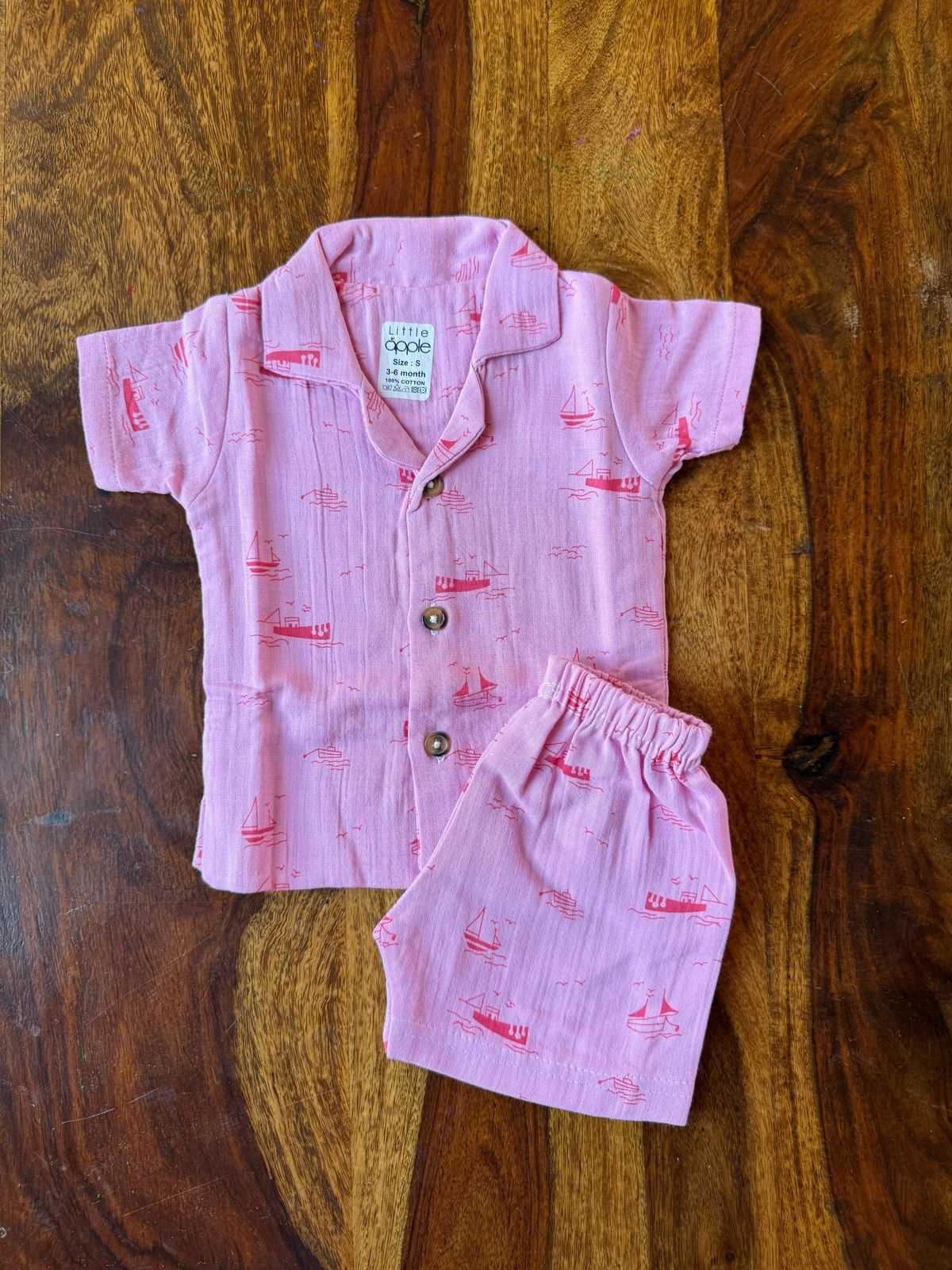 Muslin Collared Co-Ord Set