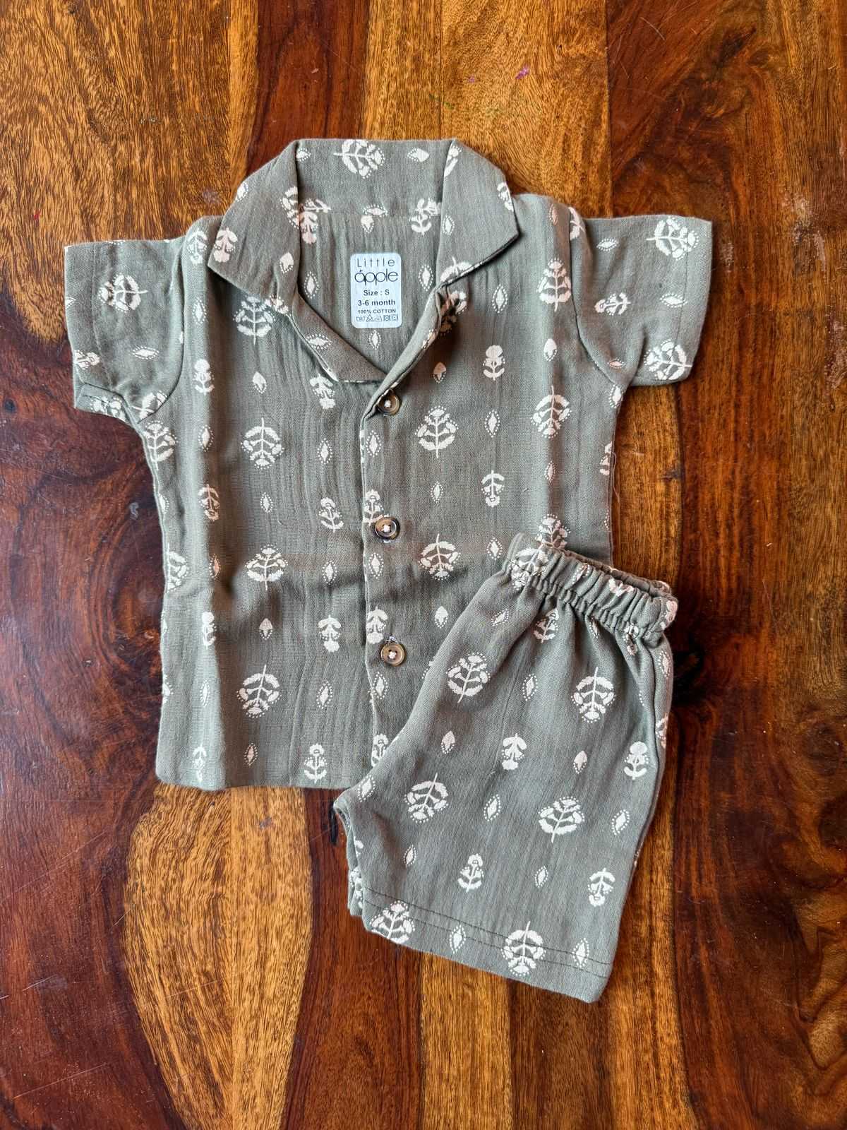 Muslin Collared Co-Ord Set