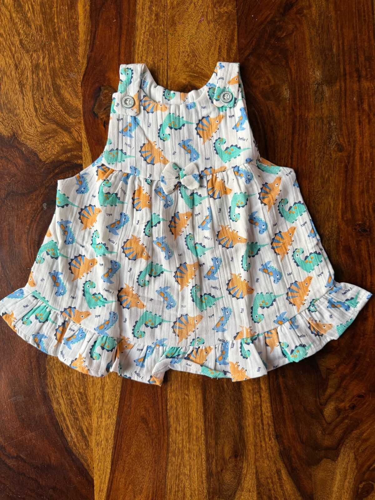 Organic Muslin Flared Dress