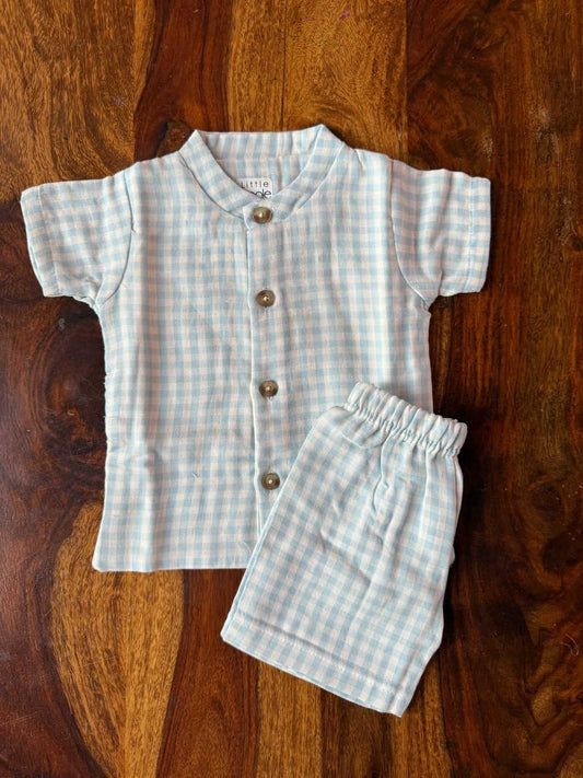 Muslin Collared Co-Ord Set