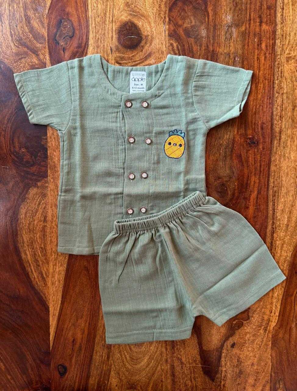 Muslin Crinkled Co-Ord Set