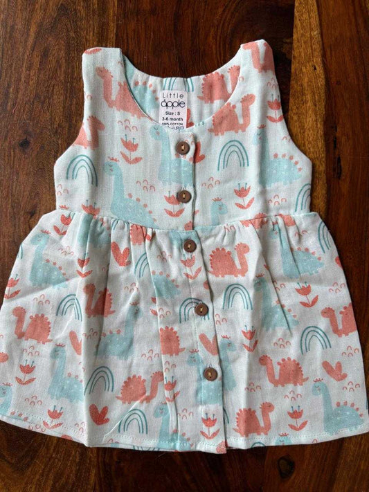 Organic Muslin Baby Frock