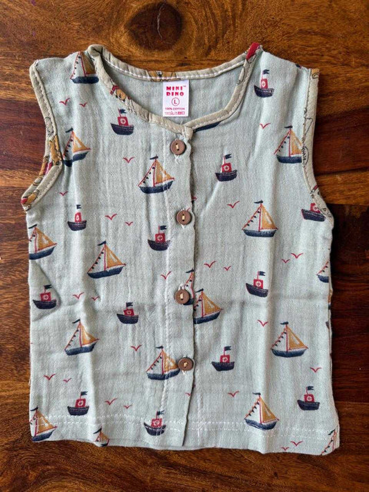 Organic Muslin Cotton Jabla