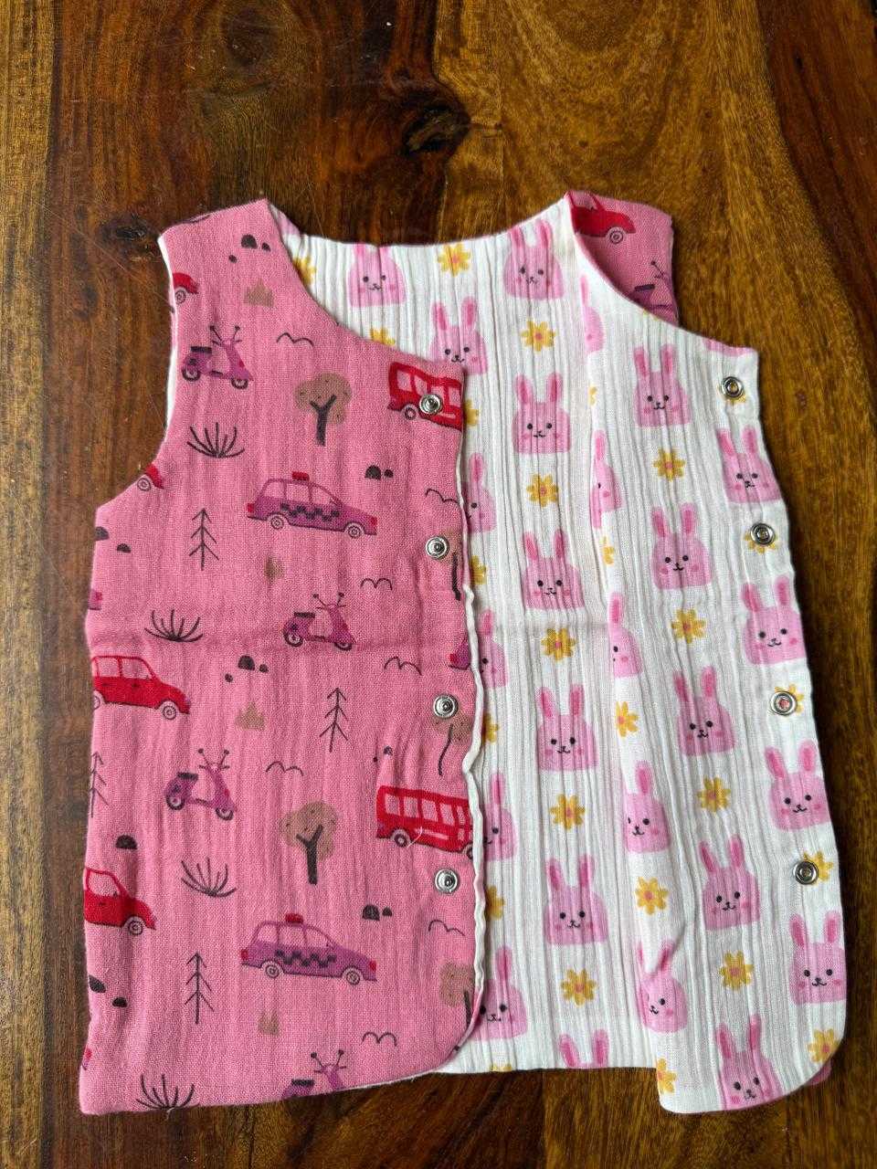 Reversible Organic Muslin Jabla