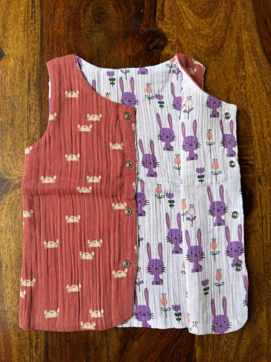 Reversible Organic Muslin Jabla