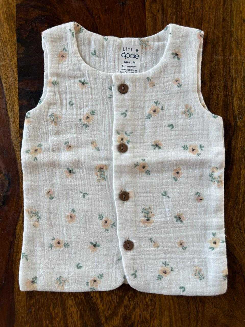 Pure Organic Muslin Cotton Jabla