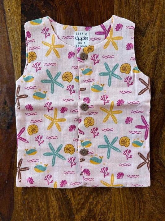 Pure Organic Muslin Cotton Jabla