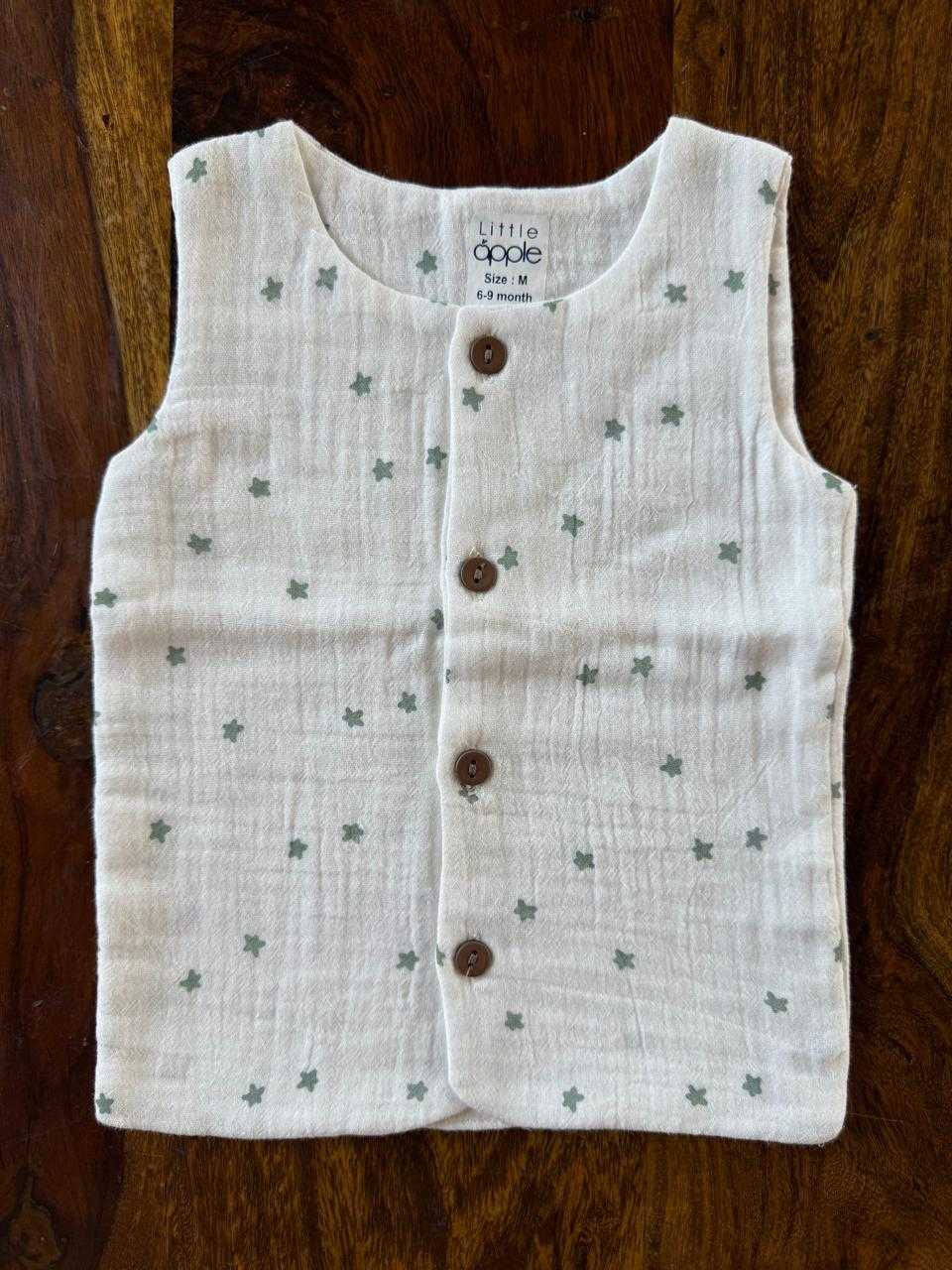 Pure Organic Muslin Cotton Jabla