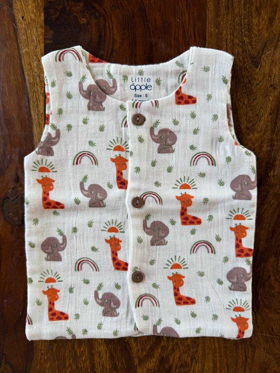 Pure Organic Muslin Cotton Jabla