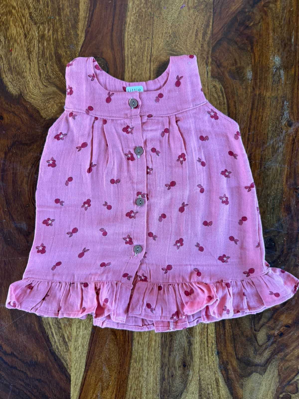 Organic Muslin Flared Dress