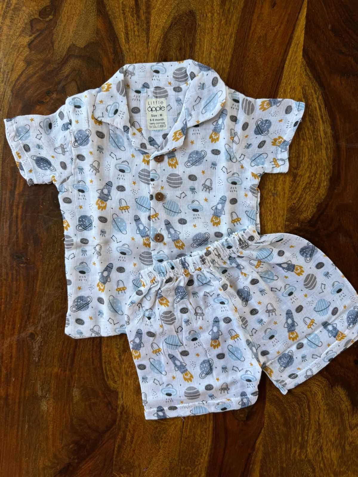 Muslin Collared Co-Ord Set