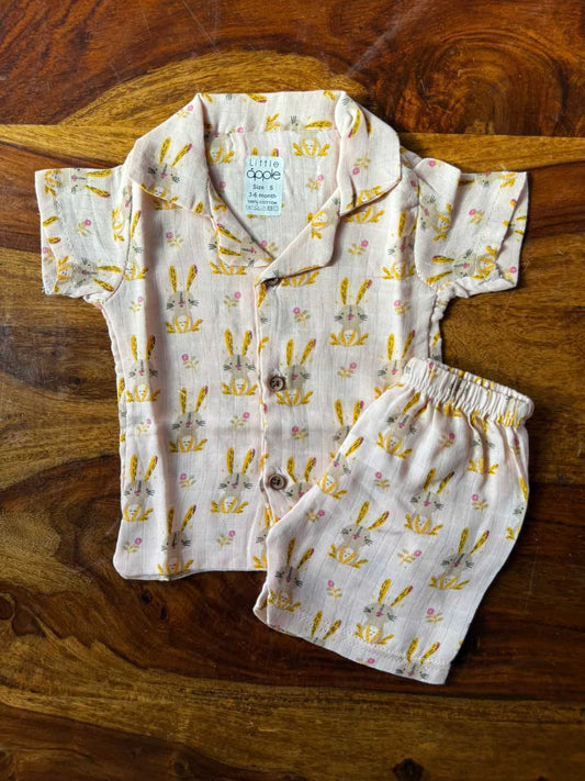 Muslin Collared Co-Ord Set