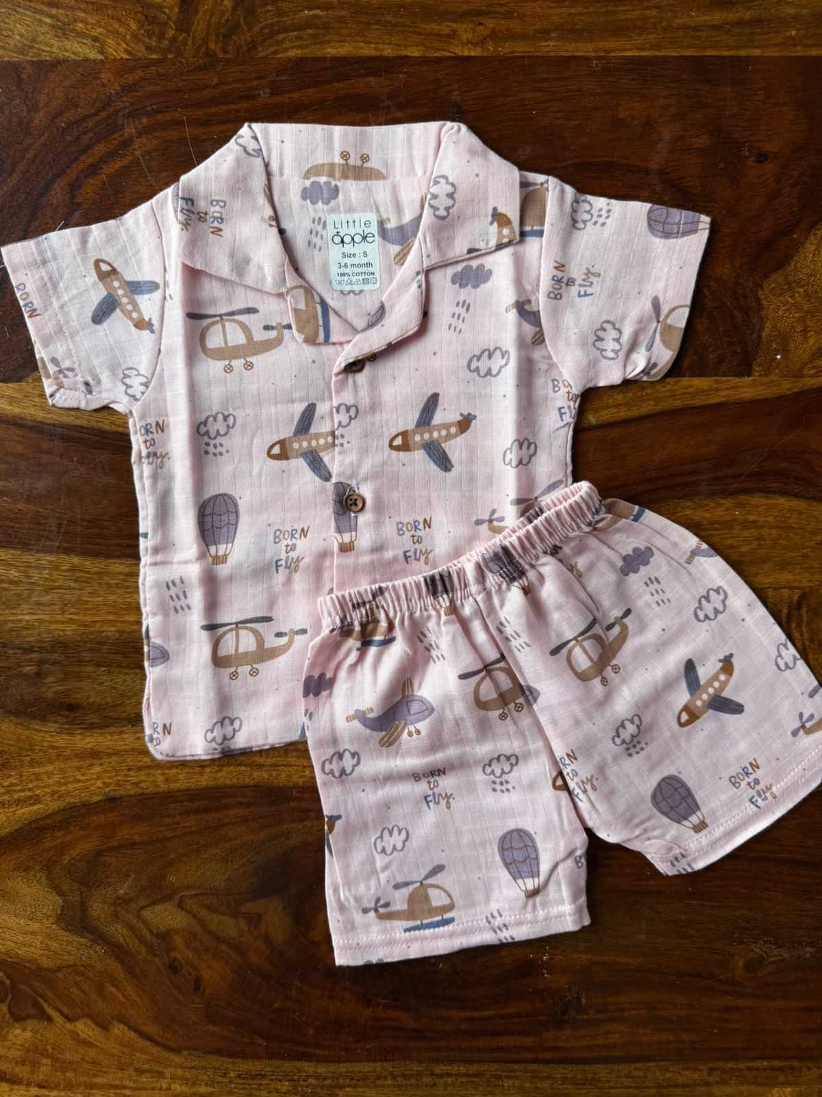 Muslin Collared Co-Ord Set