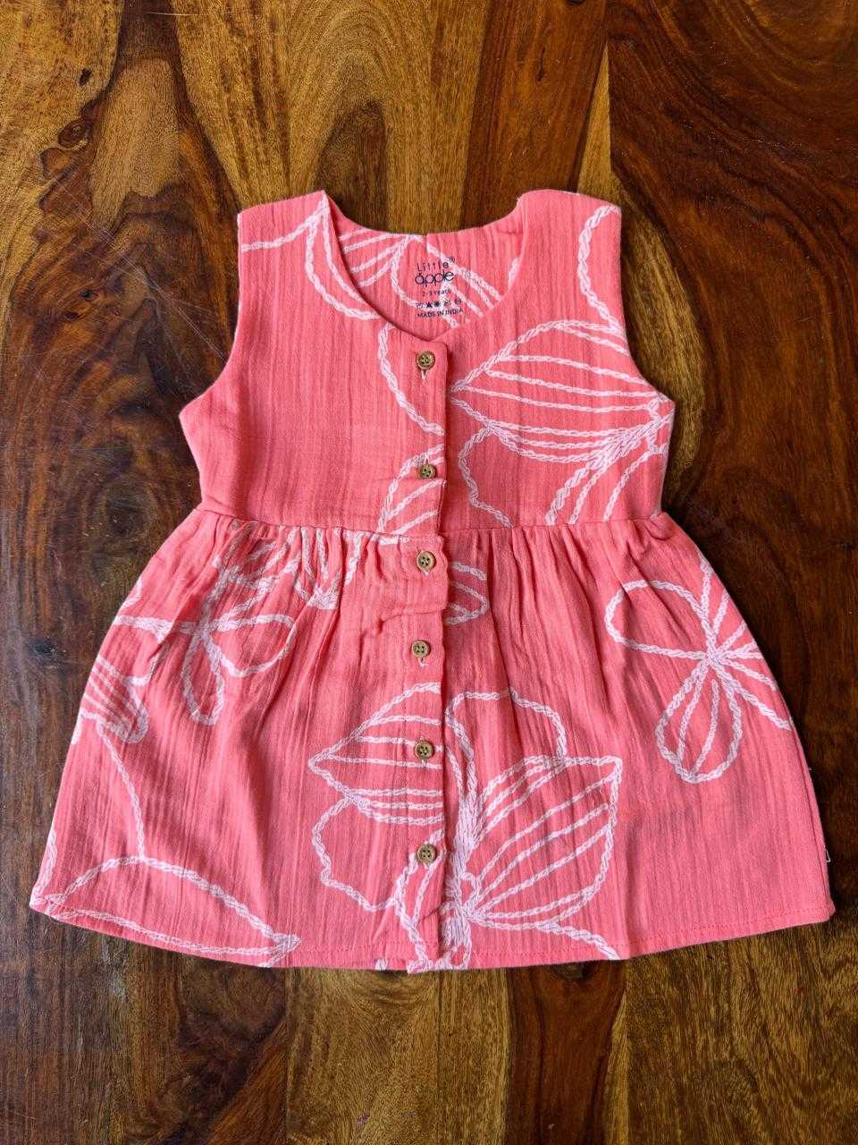 Organic Muslin Kids Frock