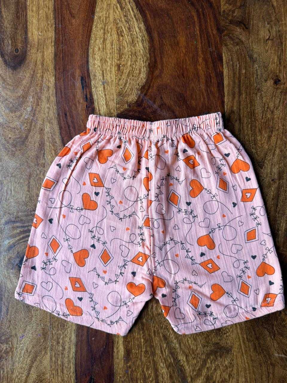 Organic Kids Muslin Jabla with Shorts