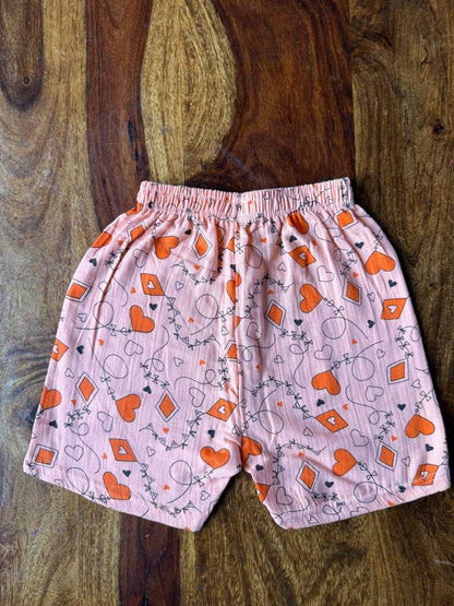 Organic Kids Muslin Jabla with Shorts