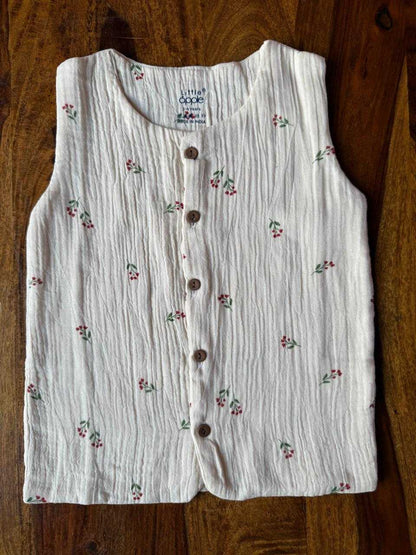 Organic Kids Muslin Jabla with Shorts