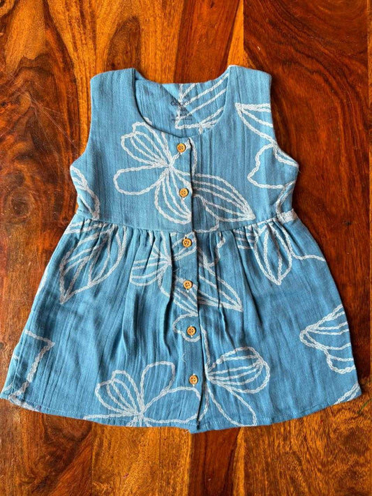 Organic Muslin Kids Frock