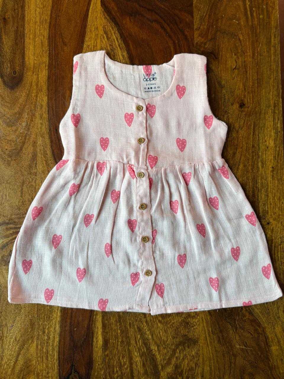 Organic Muslin Kids Frock