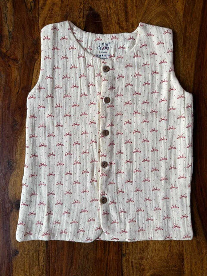 Organic Kids Muslin Jabla with Shorts