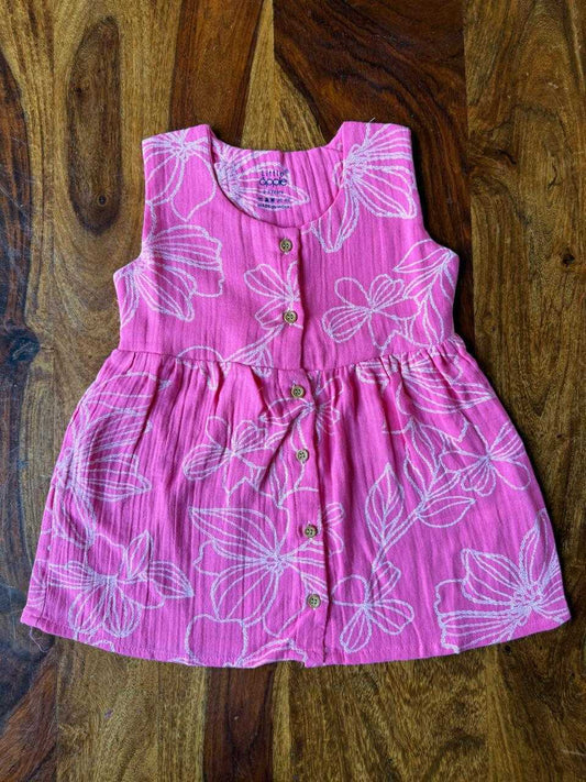 Organic Muslin Kids Frock