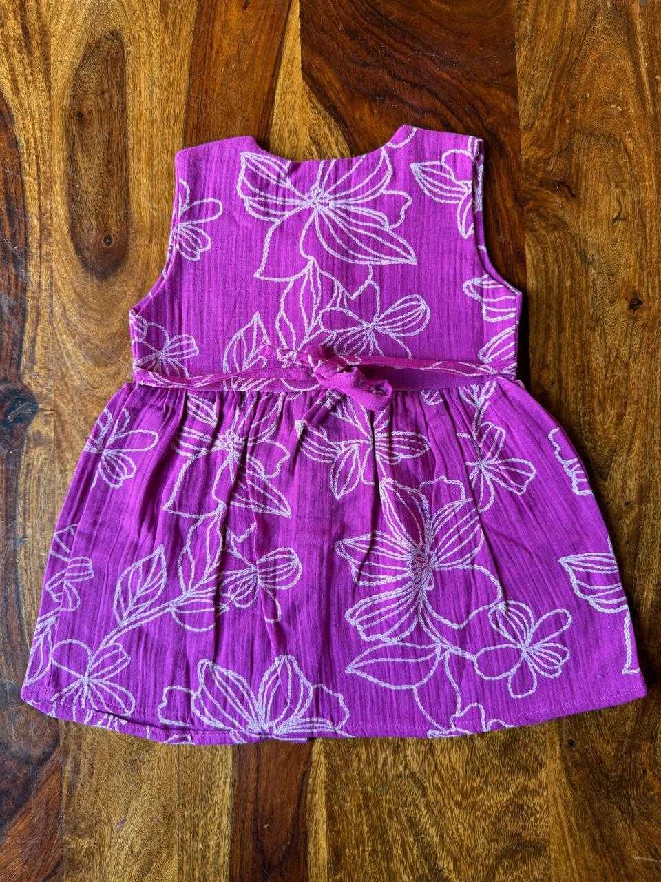 Organic Muslin Kids Frock