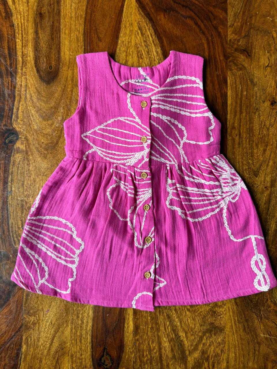 Organic Muslin Kids Frock