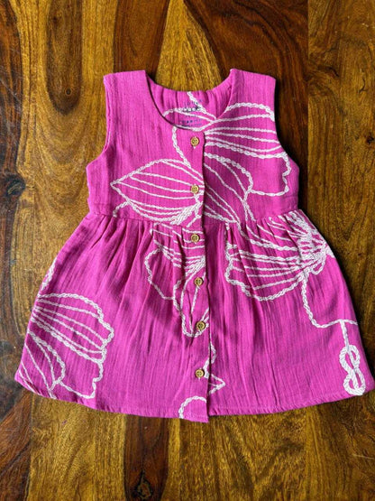 Organic Muslin Kids Frock
