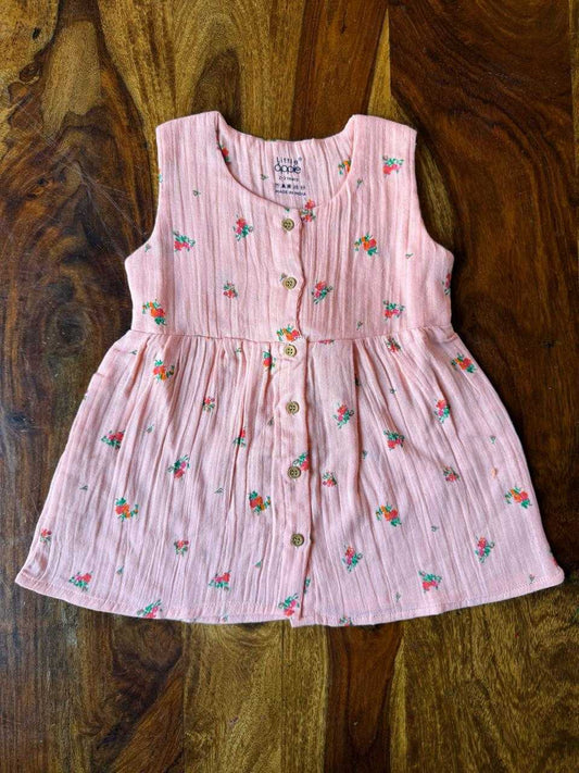 Organic Muslin Kids Frock