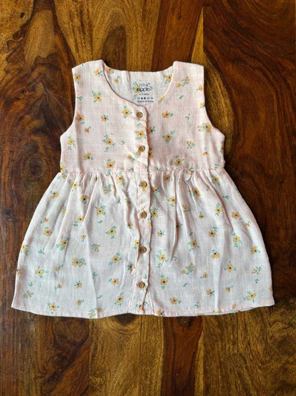 Organic Muslin Kids Frock