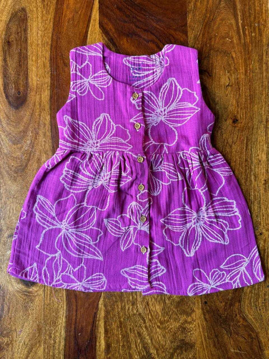 Organic Muslin Kids Frock