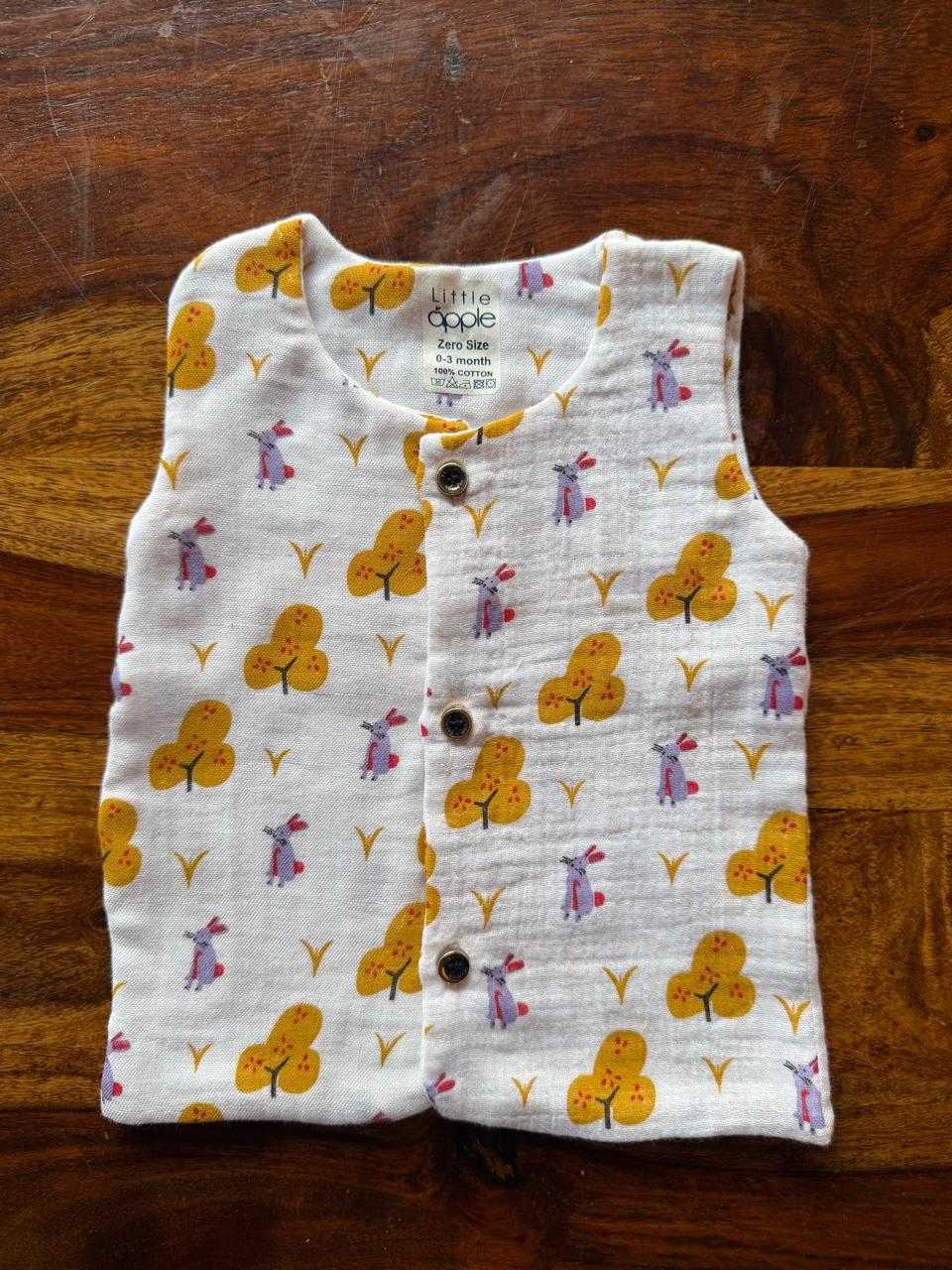 Organic Muslin Jabla with Shorts