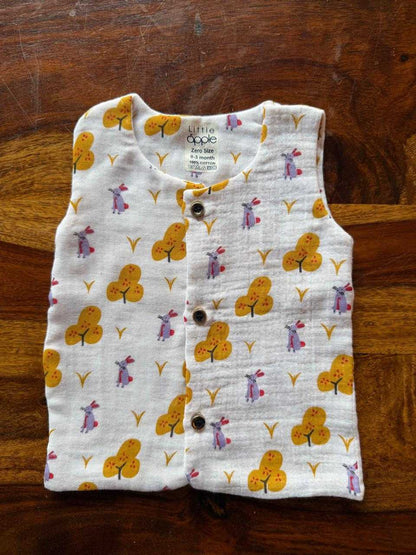 Organic Muslin Jabla with Shorts