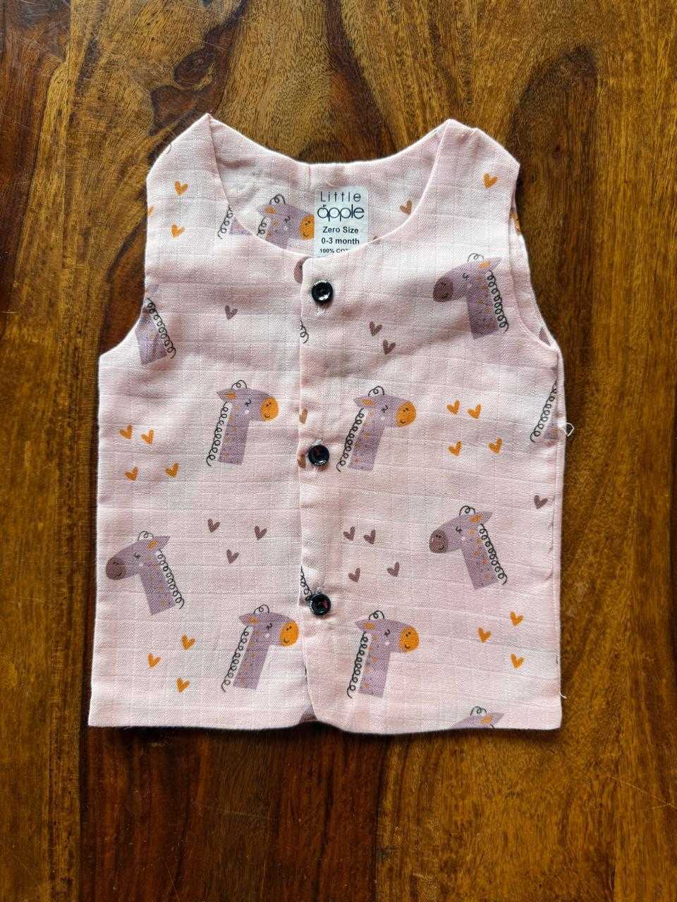 Organic Muslin Jabla with Shorts