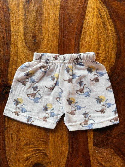Organic Muslin Jabla with Shorts