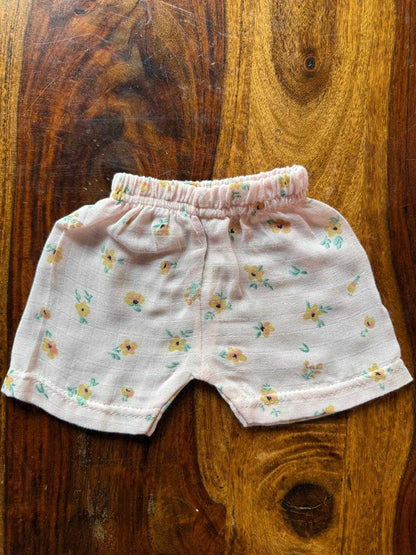 Organic Muslin Jabla with Shorts