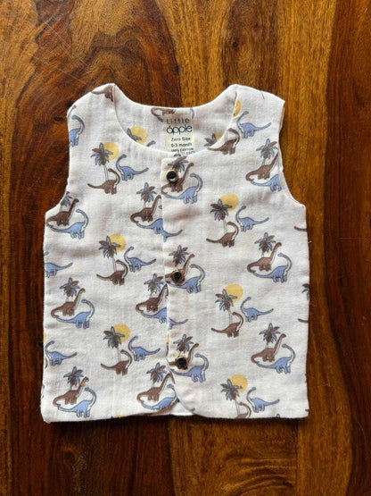 Organic Muslin Jabla with Shorts